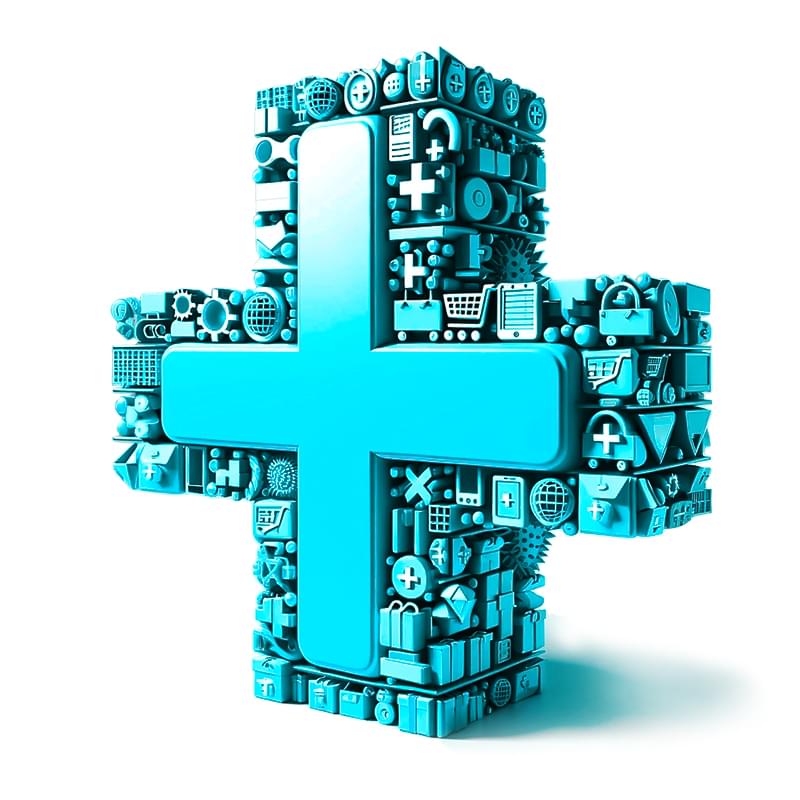 Obrazek plusu w tematyce ecommerce